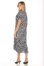 Carine Vivian Dress - Noir Stones