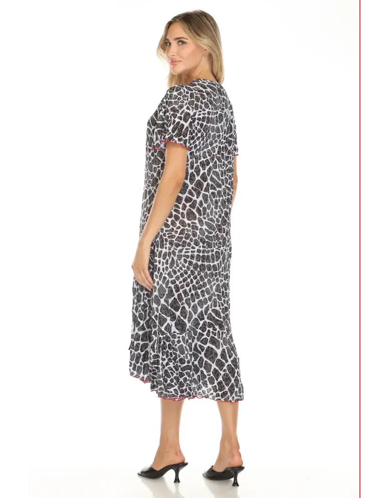 Carine Vivian Dress - Noir Stones