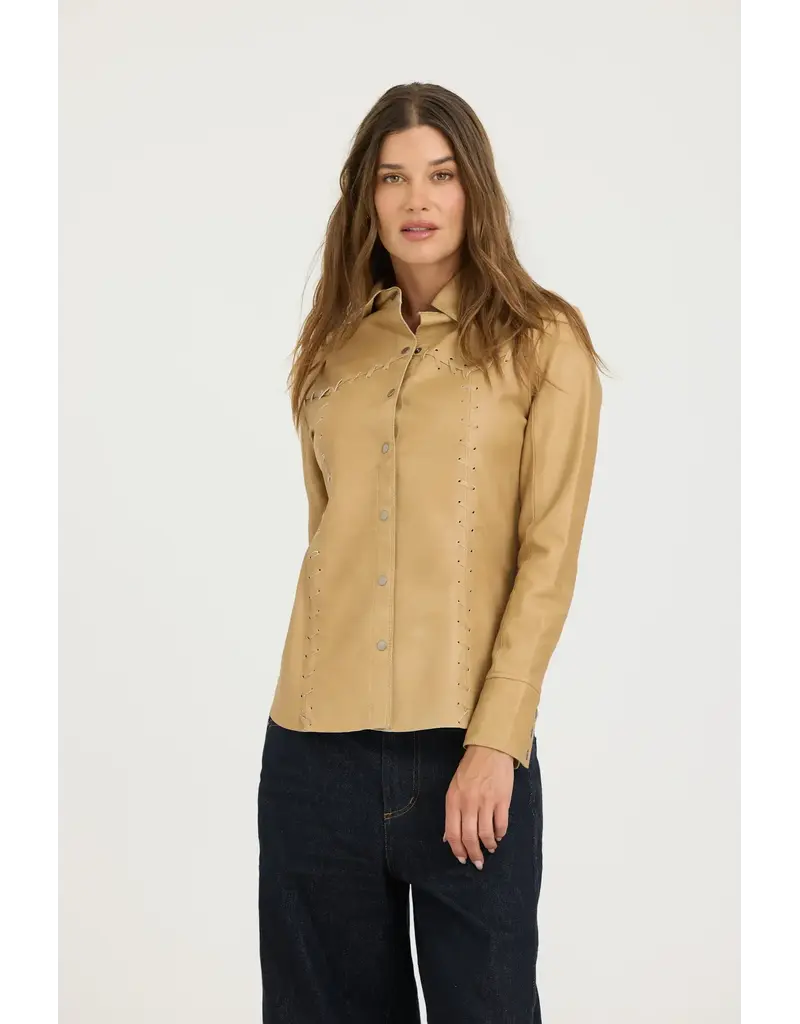 Jakett Elsa Shirt Patina Leather