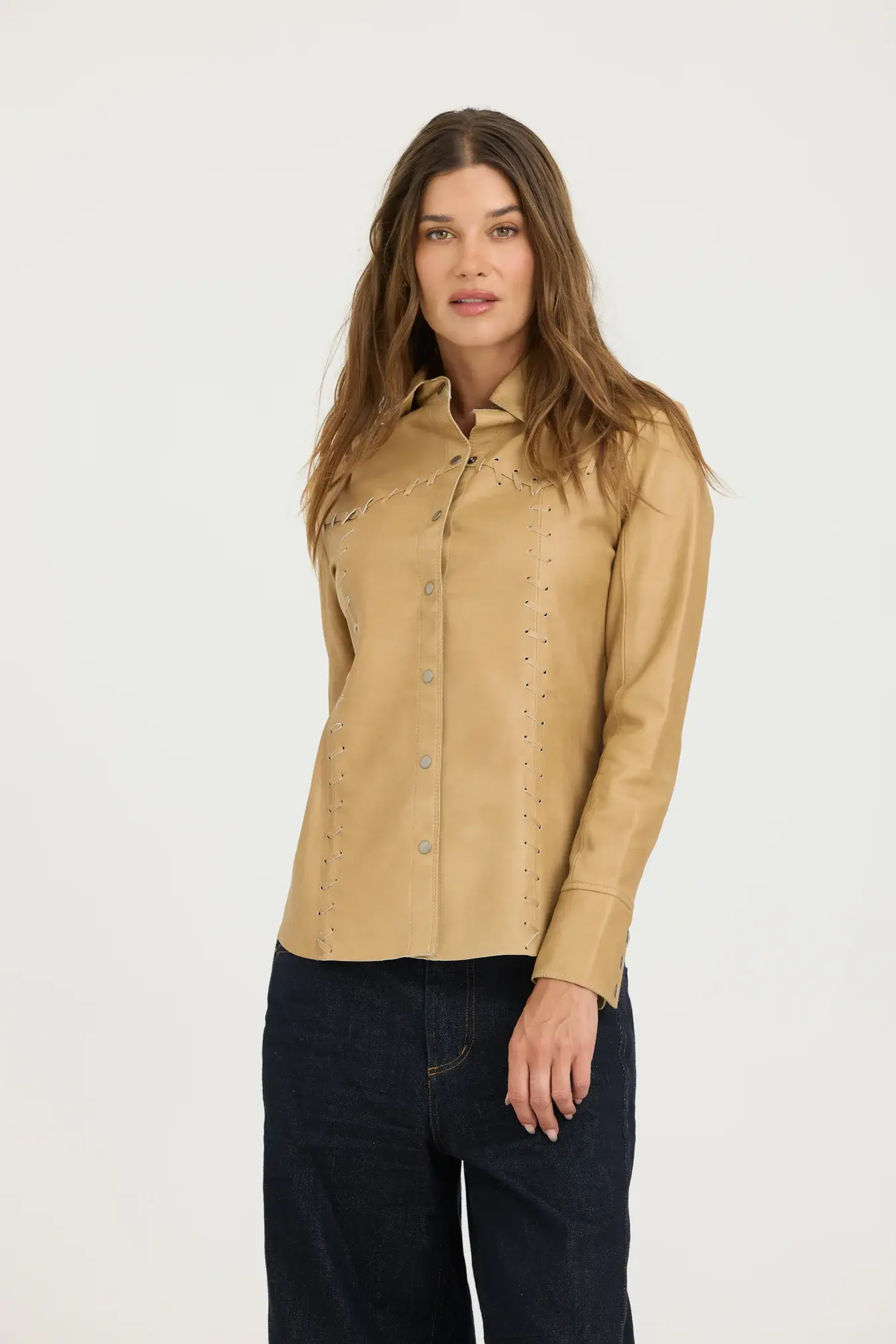 Jakett Elsa Shirt Patina Leather