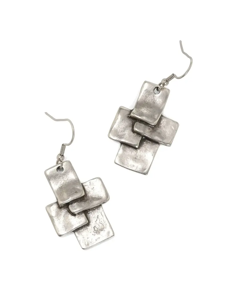 Pewter Couture 4540 Pewter earrings