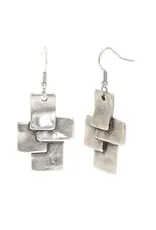 Pewter Couture 4540 Pewter earrings