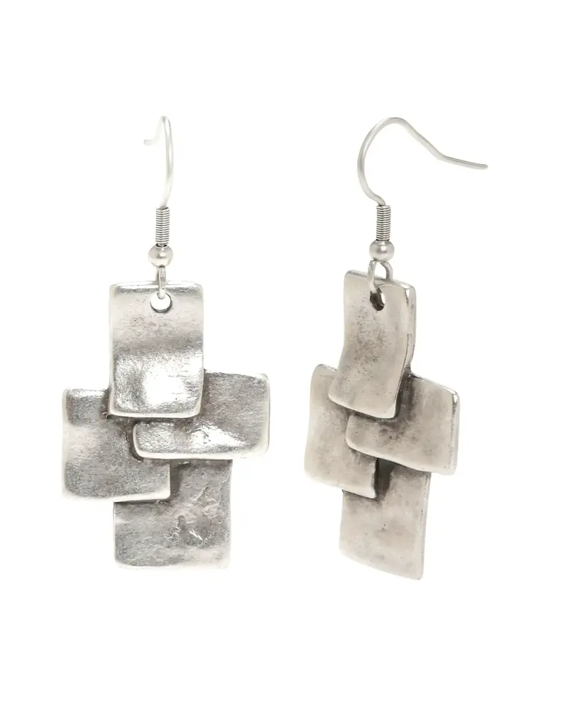 Pewter Couture 4540 Pewter earrings