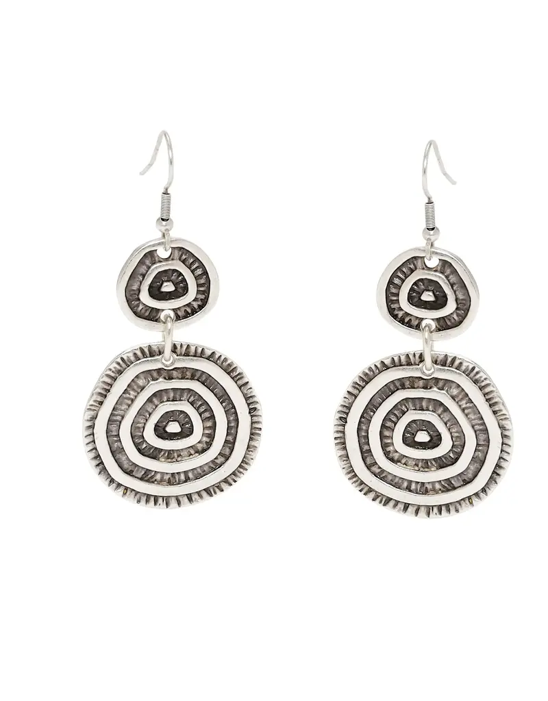 Pewter Couture 4597 Pewter earrings
