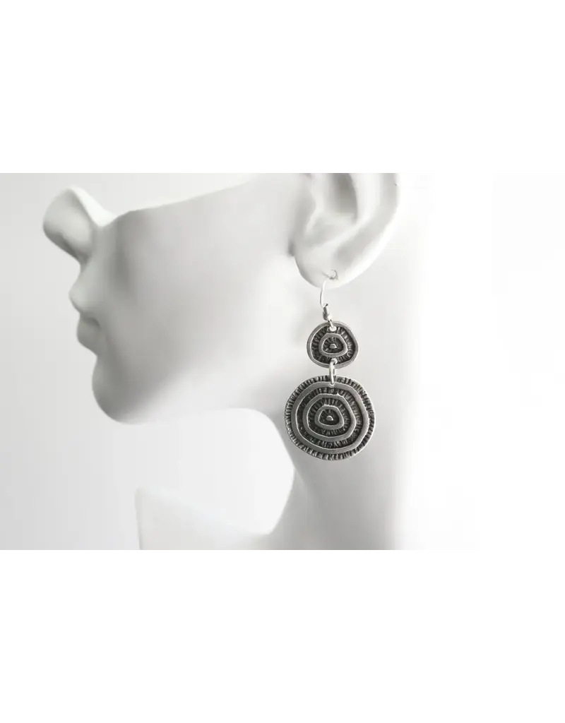 Pewter Couture 4597 Pewter earrings