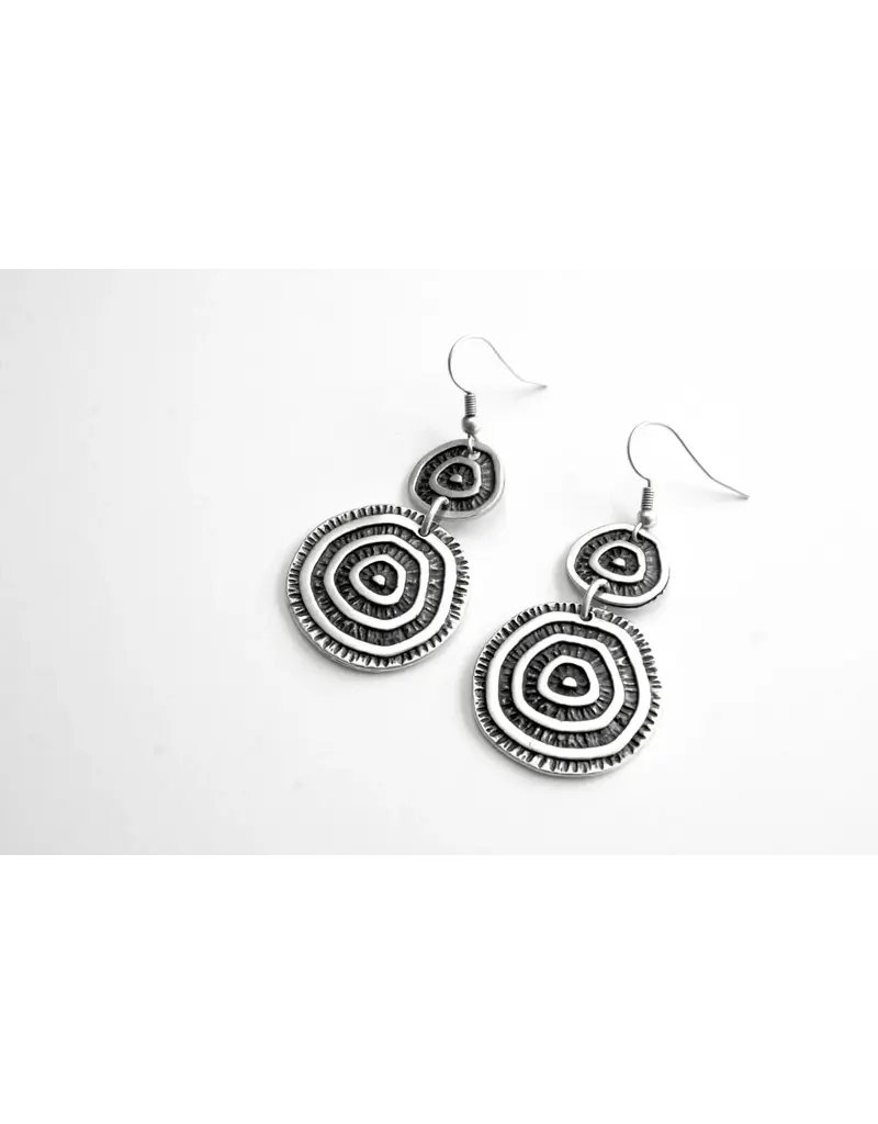 Pewter Couture 4597 Pewter earrings