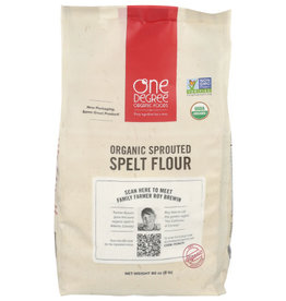 ONE DEGREE ONE DEGREE SPROUTED SPELT FLOUR, ORGANIC, 80 OZ.