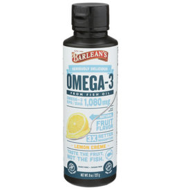 BARLEANS Barlean's Fish Oil Omega Lemon Creme 8 fl oz