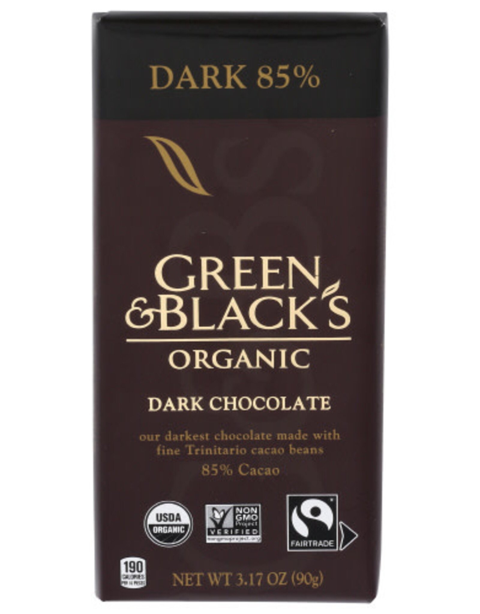 GREEN & BLACKS Green & Black’s 85% Dark Chocolate 3.17 oz
