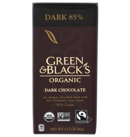 GREEN & BLACKS Green & Black’s 85% Dark Chocolate 3.17 oz