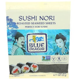 BLUE DRAGON BLUE DRAGON SUSHI NORI, 0.77 OZ. PACKAGE