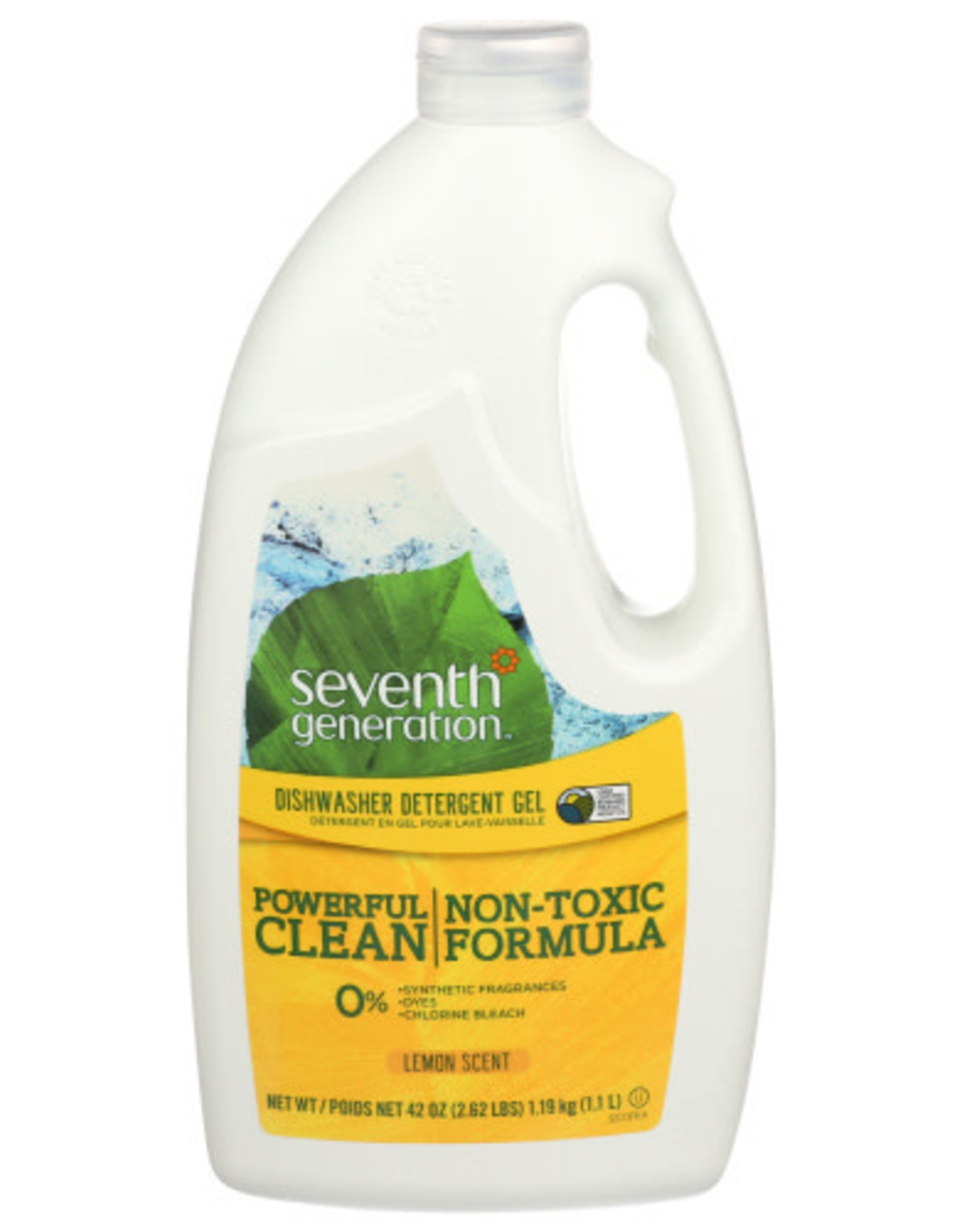 SEVENTH GENERATION DISHWASHING GEL, LEMON, 42 OZ. Dutchmen Organics