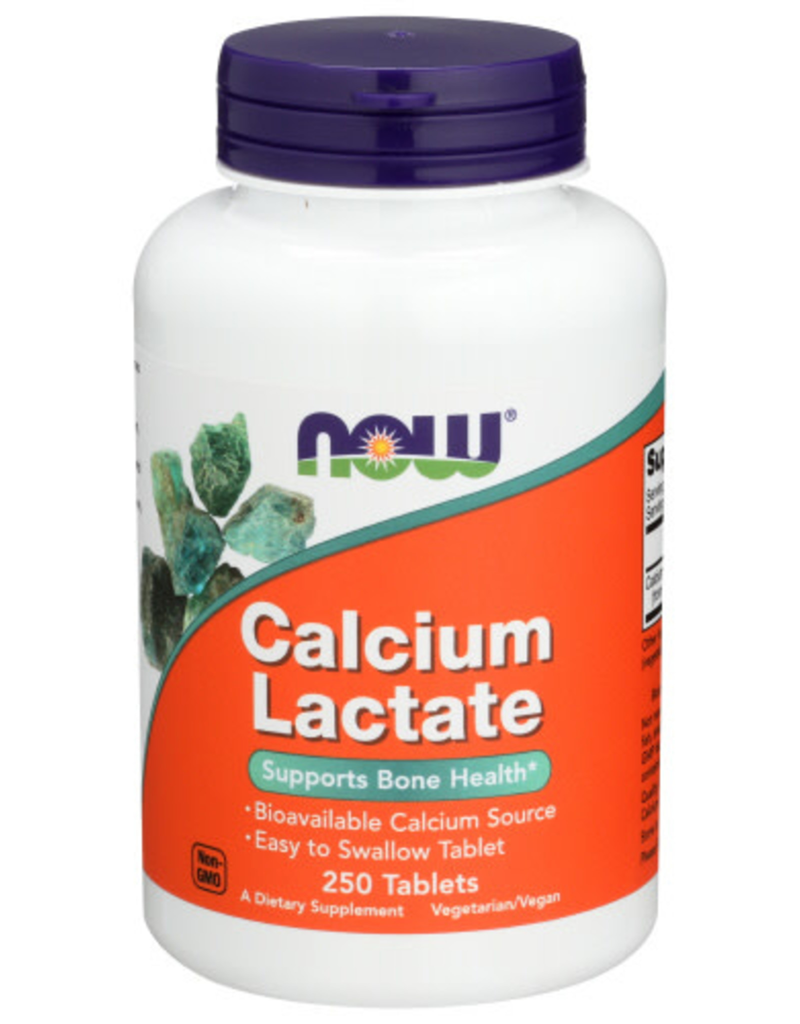 NOW FOODS NOW FOODS CALCIUM LACTATE DIETARY SUPPLEMENT, 250 TABLETS