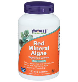 NOW® X RED MINERAL ALGAE (Aquamin) 180 VCAPS 180 VCAPS