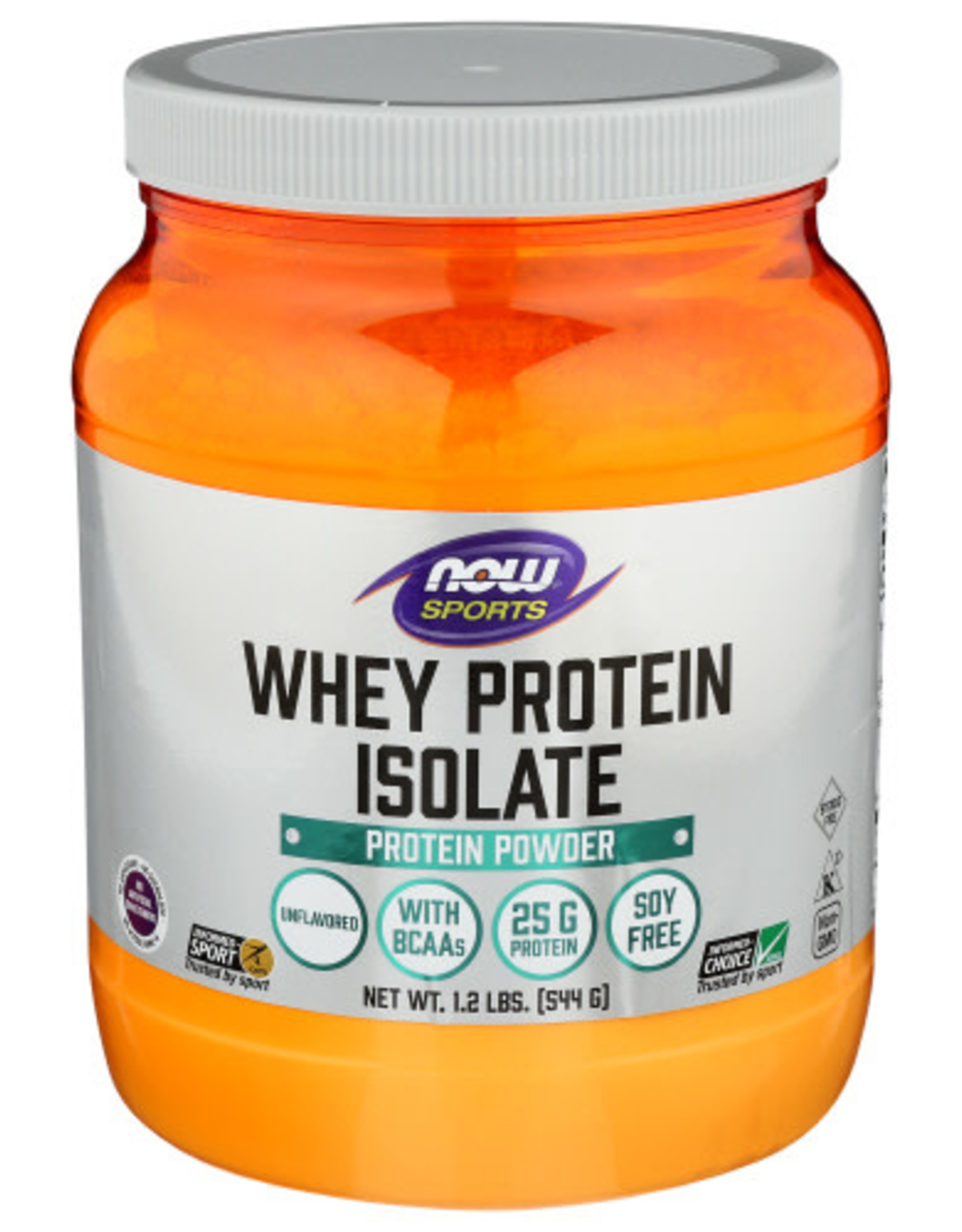 NOW FOODS Now Sports Whey Protein Isolate Protein Powder 1.2lbs
