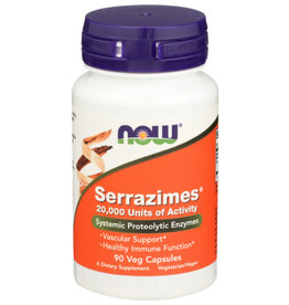 NOW FOODS Now Serrazimes Systemic Proteolytic Enzymes 90 Veg Capsules