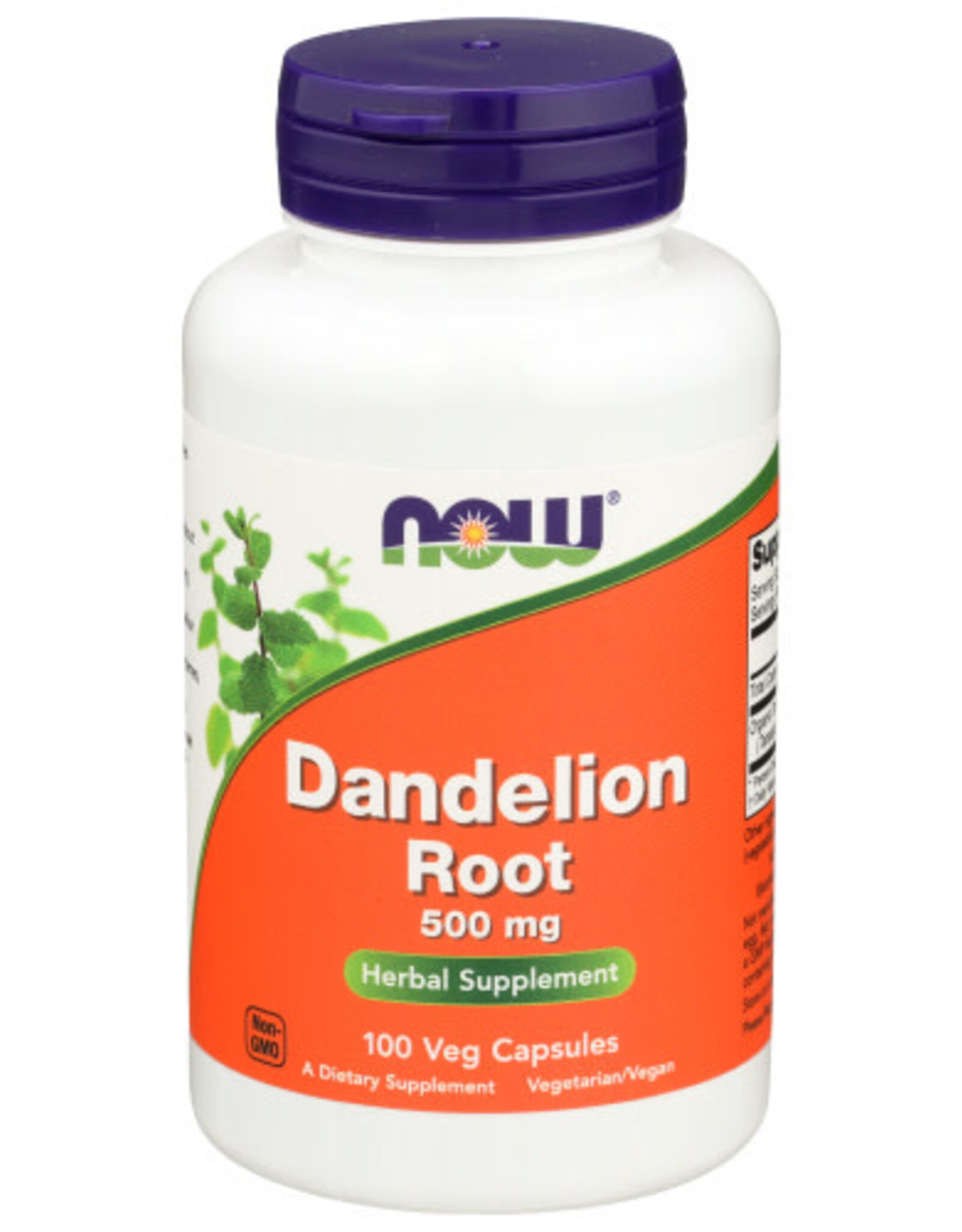 NOW FOODS NOW DANDELION ROOT HERBAL SUPPLEMENT, 100 CAPSULES