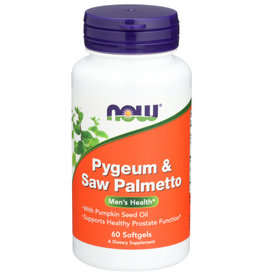 NOW FOODS X Now Pygeum & Saw Palmetto 60 softgels