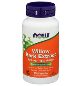 NOW® X Now WILLOW BARK EXTRACT 400 mg 100 CAPSULES