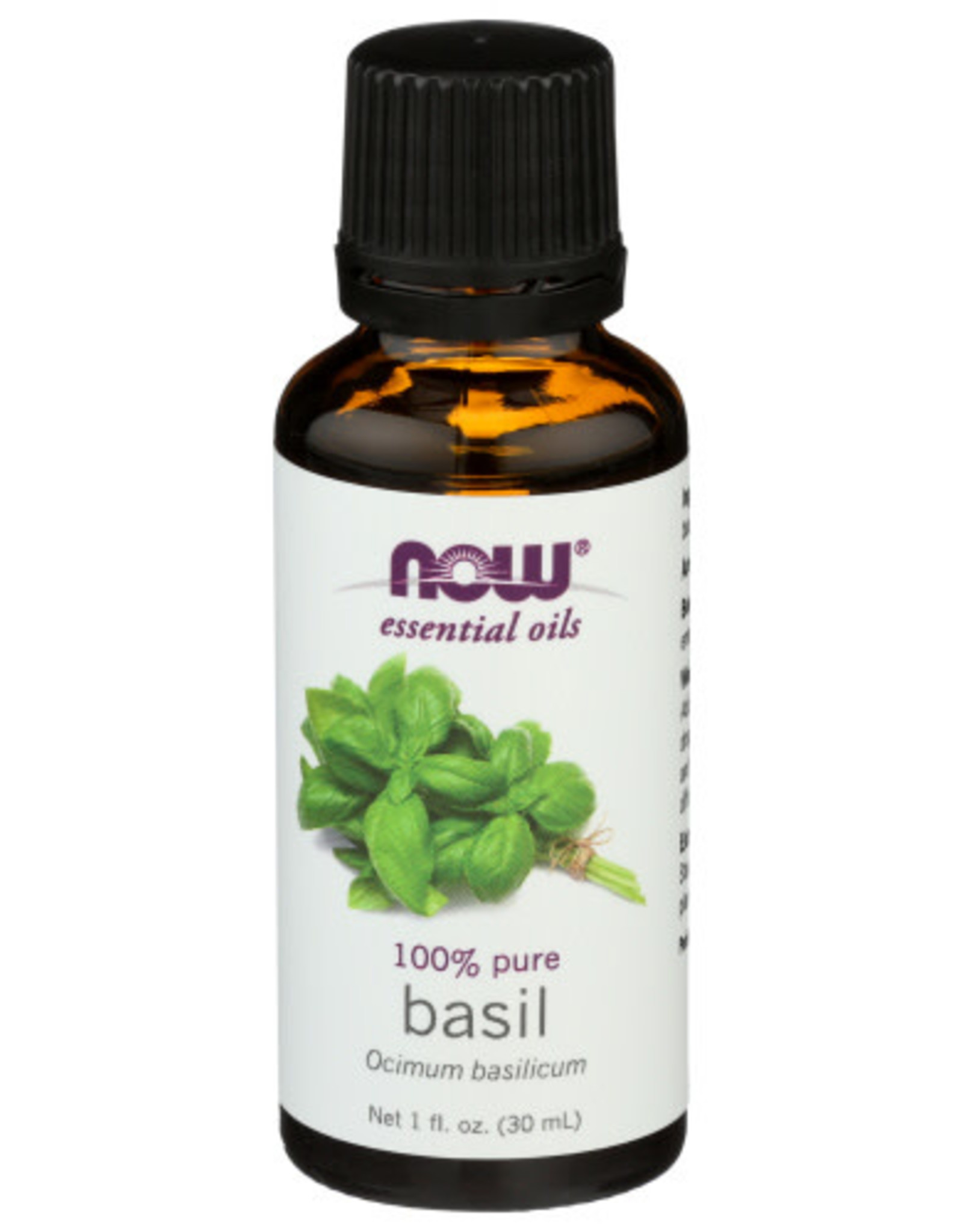 NOW® NOW FOODS, NOW BASIL OIL, PURE, 1 FL. OZ.