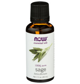 NOW® NOW 100% PURE SAGE OIL, 1 FL. OZ.