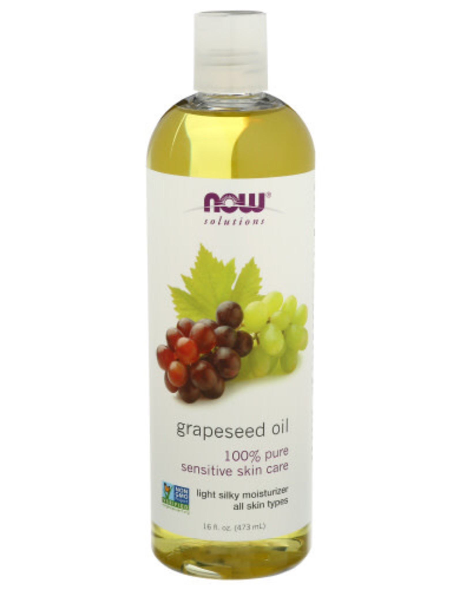 NOW® NOW PURE GRAPESEED OIL, 16 FL. OZ.