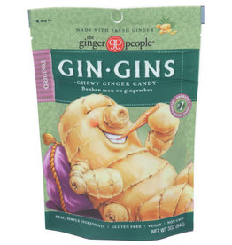 THE GINGER PEOPLE® THE GINGER PEOPLE GIN GINS ORIGINAL CHEWY GINGER CANDY, 3 OZ.