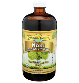 DYNAMIC HEALTH® DYNAMIC HEALTH ORGANIC CERTIFIED NONI JUICE FROM TAHITI LIQUID DIETARY SUPPLEMENT, 32 FL. OZ.