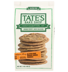 TATE'S BAKE SHOP TATE'S BAKE SHOP COOKIES, GLUTEN FREE GINGER ZINGER, 7 OZ.