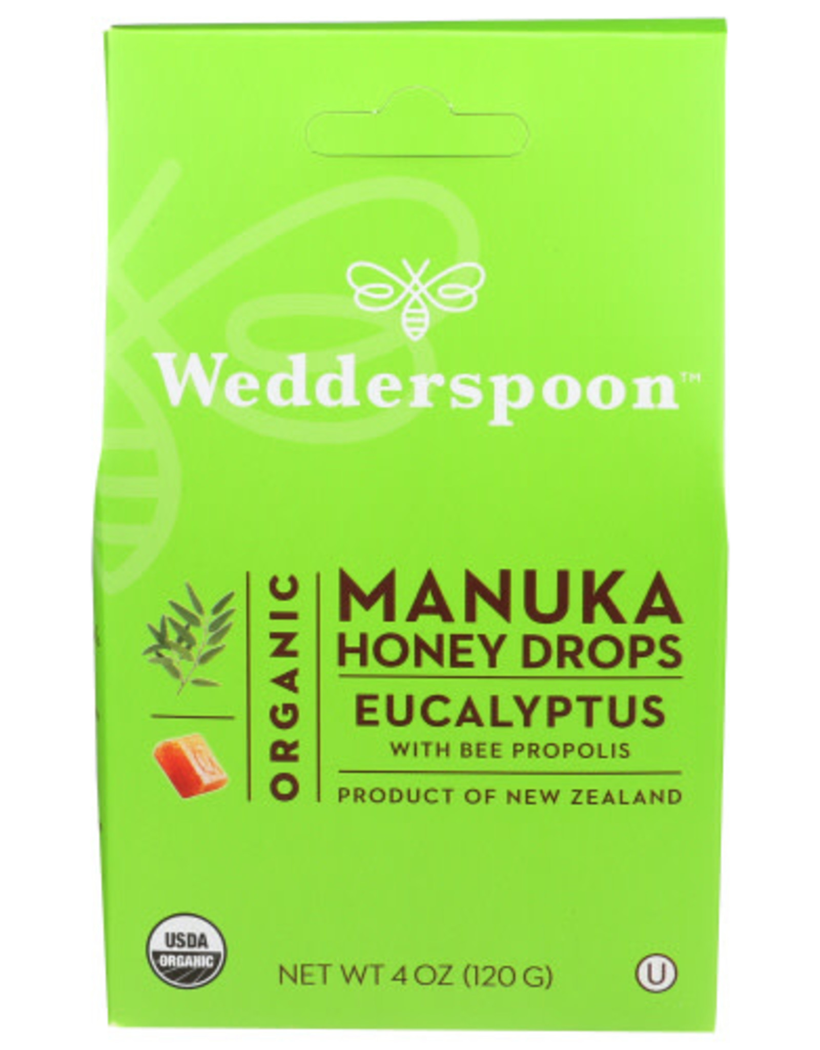 WEDDERSPOON Wedderspoon Organic Manuka Honey Drops 4 oz