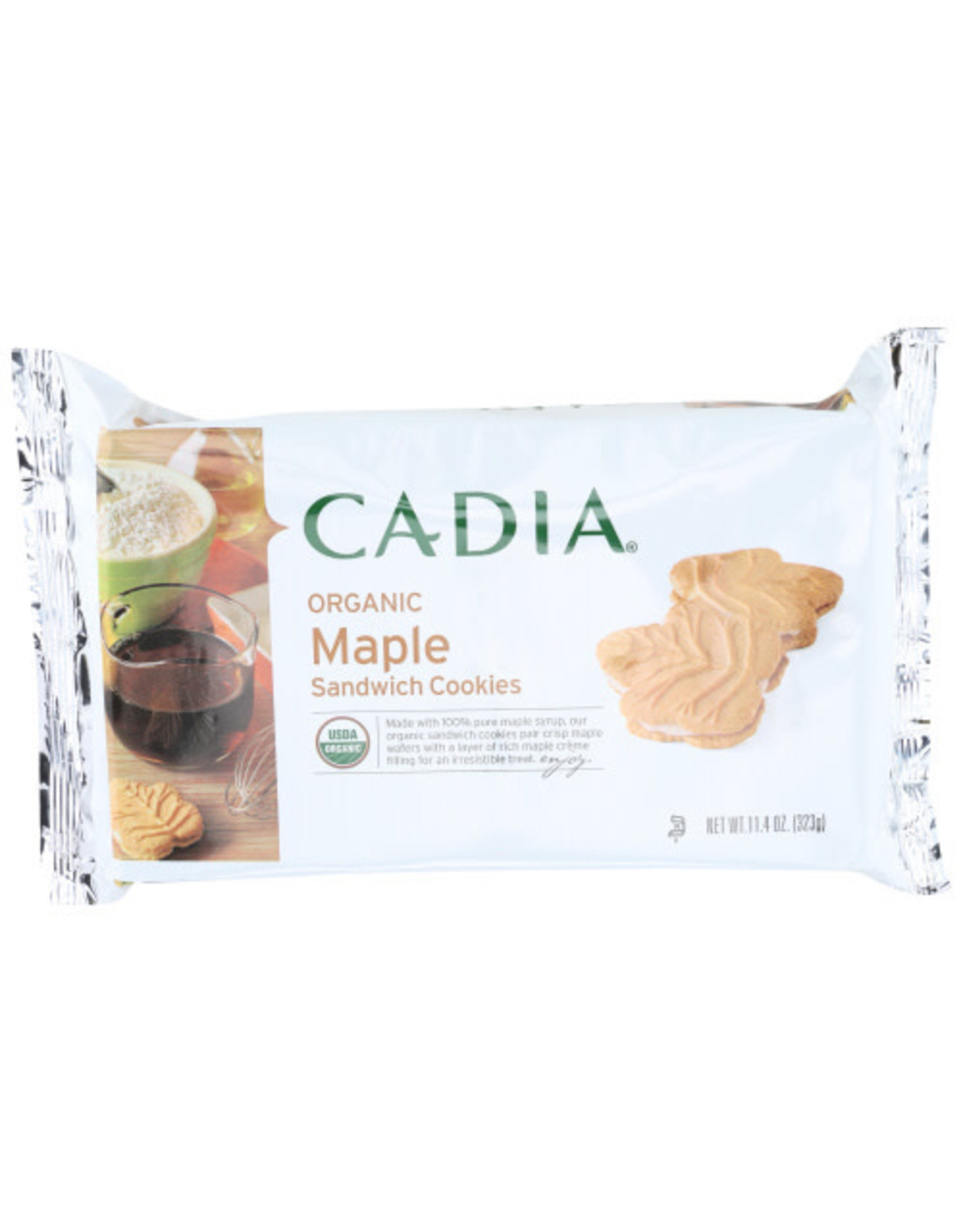 CADIA CADIA ORGANIC MAPLE SANDWICH COOKIES, 11.4 OZ.