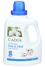 CADIA CADIA ALL NATURAL FREE & CLEAR FABRIC SOFTENER, 50 FL. OZ.