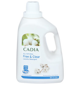 CADIA CADIA ALL NATURAL FREE & CLEAR LAUNDRY DETERGENT, 100 FL. OZ.