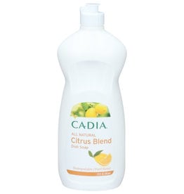 CADIA CADIA ALL NATURAL CITRUS BLEND DISH SOAP, 25 FL. OZ.