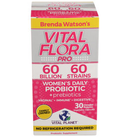 VITAL PLANET VITAL Flora Pro Women's Daily Probiotic 30 Capsules