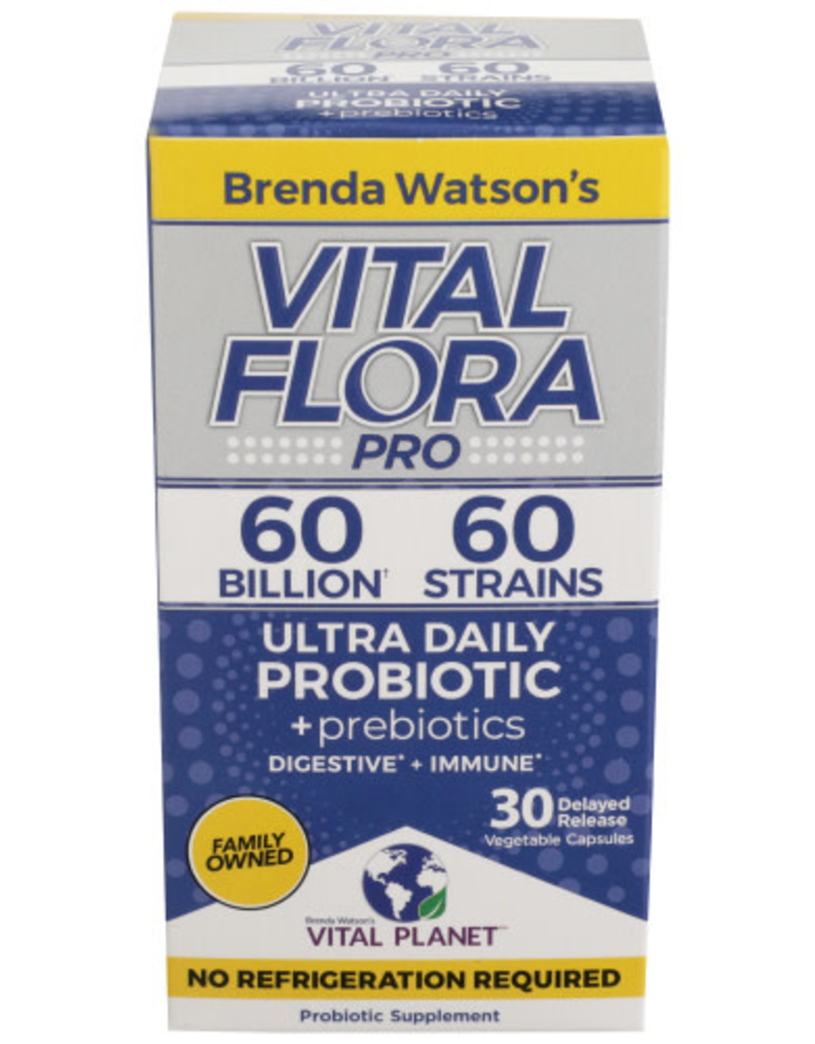 VITAL PLANET X Vital Flora Pro Ultra Daily Probiotic 30 Capsules