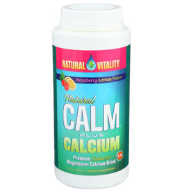 NATURAL VITALITY NATURAL VITALITY RASPBERRY-LEMON MAGNESIUM-CALCIUM DRINK, 16 OZ.