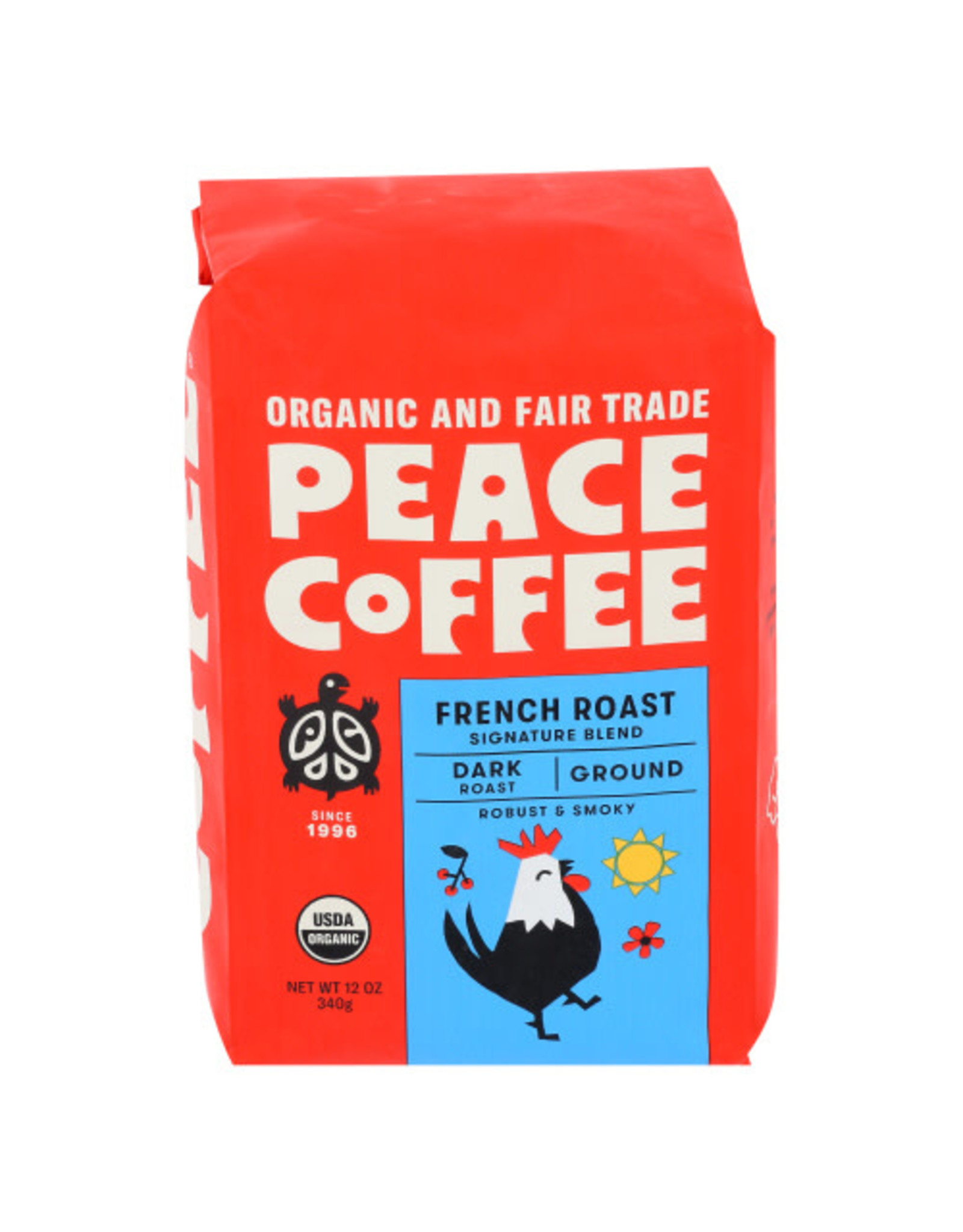 PEACE COFFEE Peace Coffee French Roast Ground