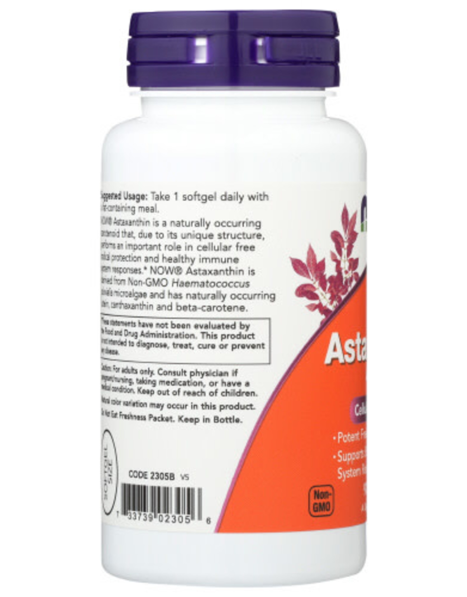 NOW FOODS NOW FOODS ASTAXANTHIN 4 MG, 90 SOFT GELS