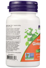 NOW® NOW DOUBLE STRENGTH GINKGO BILOBA HERBAL DIETARY SUPPLEMENT, 50 COUNT