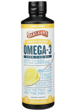 BARLEAN'S BARLEAN'S OMEGA SWIRL FISH OIL SUPPLEMENT, LEMON ZEST, 16 OZ.