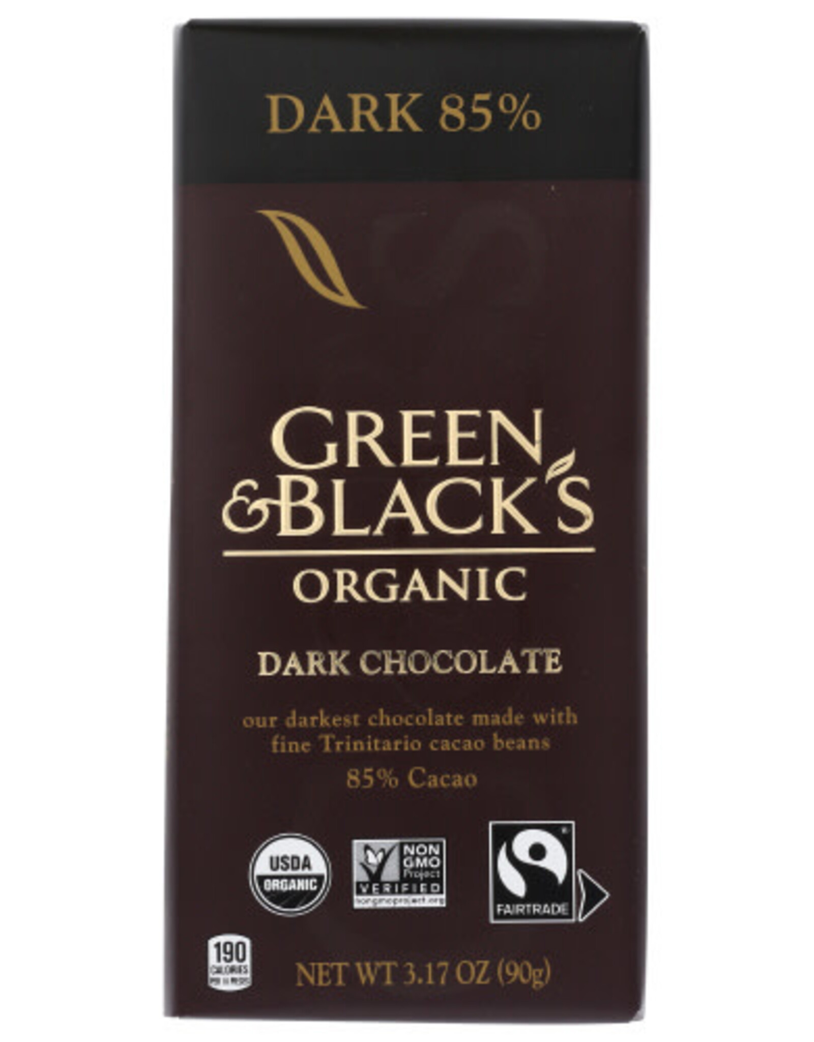 GREEN & BLACKS Green & Black’s 85% Dark Chocolate 3.17 oz