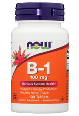 NOW FOODS NOW B-1 DIETARY SUPPLEMENT, 100 TABLETS