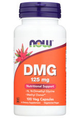 NOW FOODS NOW DMG 125 MG. DIETARY SUPPLEMENT, 100 VEG CAPSULES