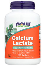 NOW FOODS NOW FOODS CALCIUM LACTATE DIETARY SUPPLEMENT, 250 TABLETS