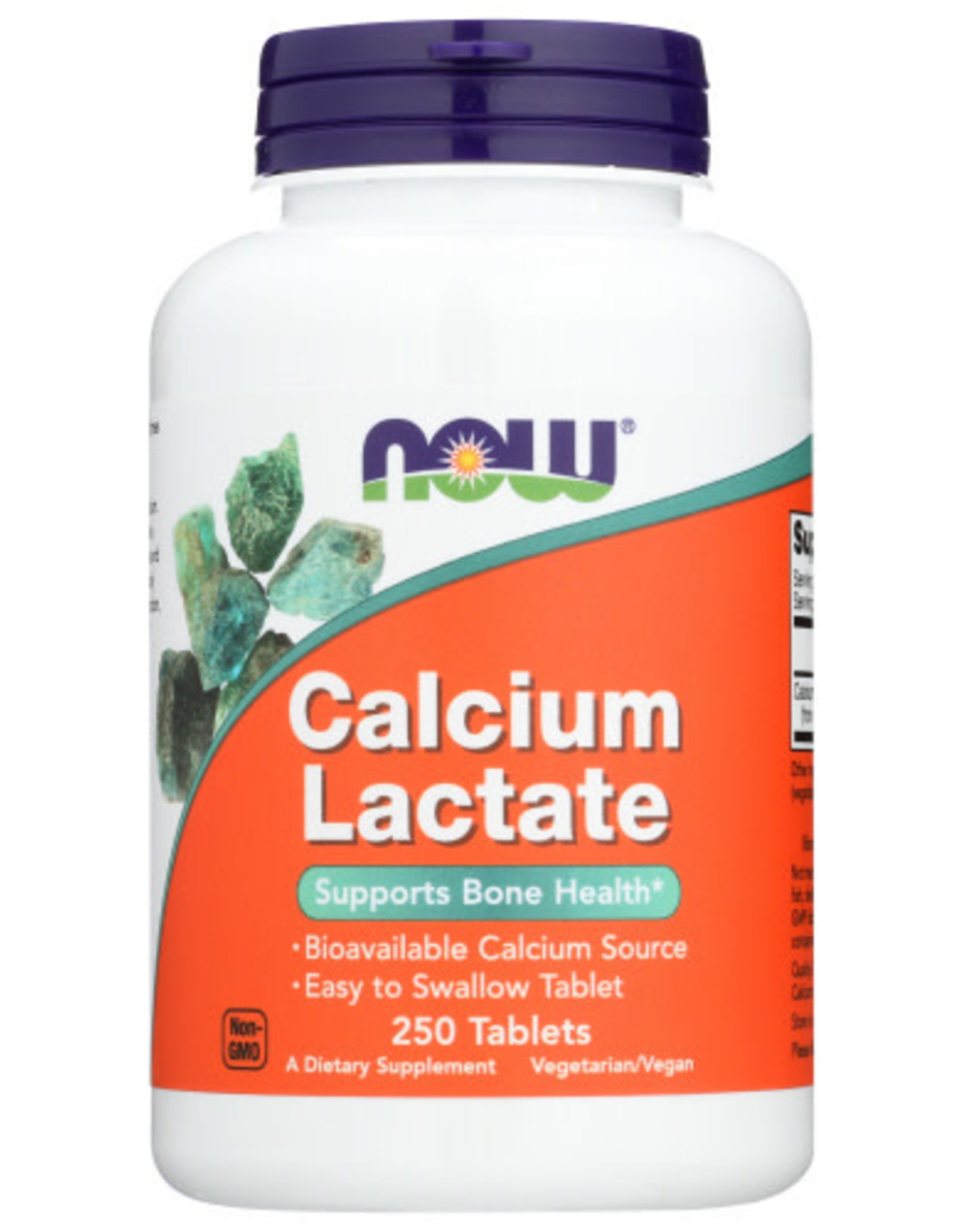 NOW FOODS NOW FOODS CALCIUM LACTATE DIETARY SUPPLEMENT, 250 TABLETS