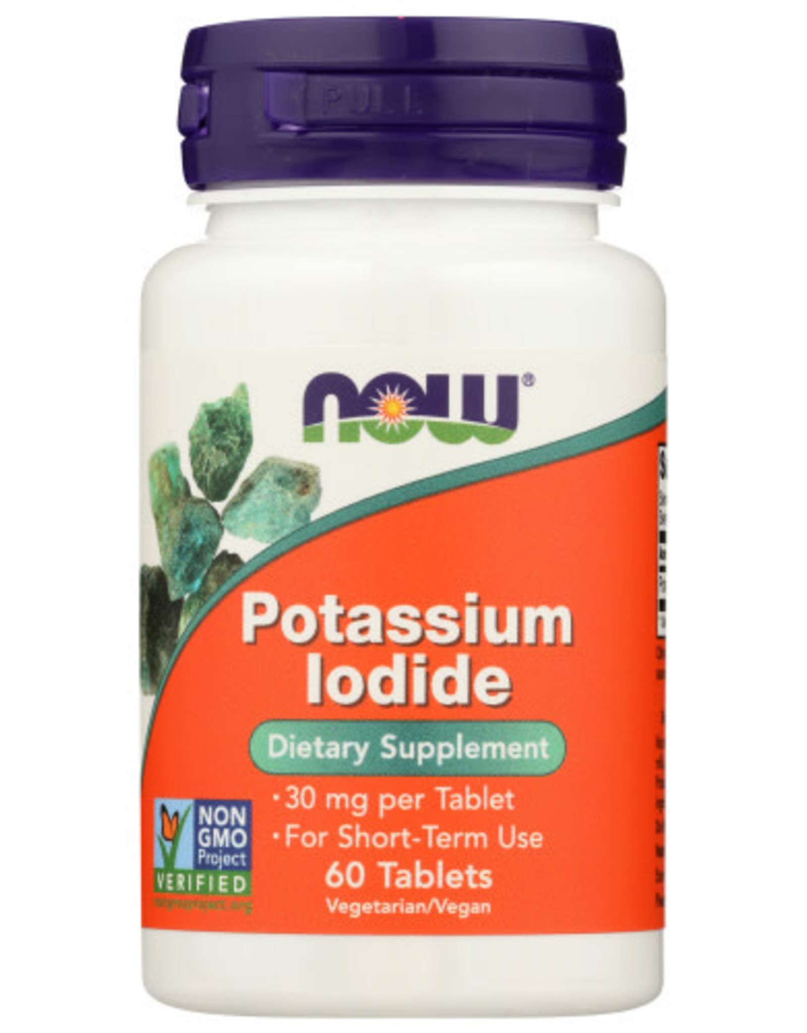 NOW FOODS X Now Potassium Iodide Dietary Supplement 60 Tablets