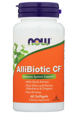 NOW FOODS NOW ALLIBIOTIC CF IMMUNE SYSTEM SUPPORT DIETARY SUPPLEMENT, 60 SOFTGELS