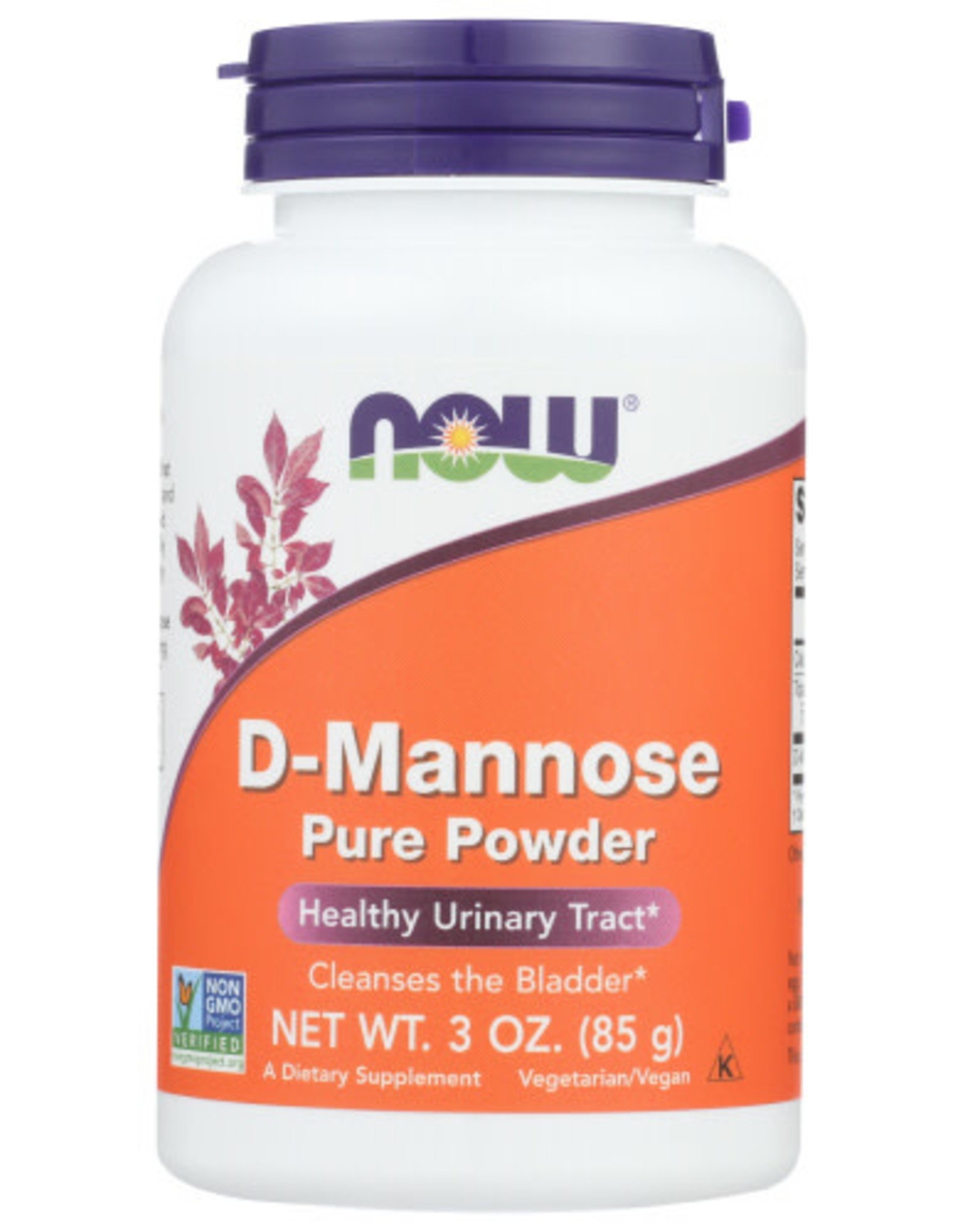 NOW® NOW D-MANNOSE PURE POWDER, 3 OZ.