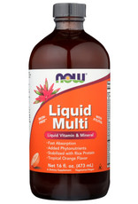 NOW® NOW FOODS LIQUID MULTI–ORANGE, 16 FL. OZ.